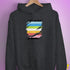 Queer Pride Flag Ripped Reveal Hoodie